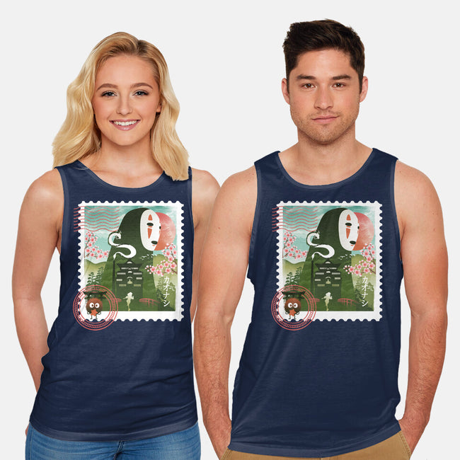 Spirit Mail Stamp-Unisex-Basic-Tank-dandingeroz