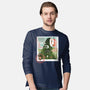 Spirit Mail Stamp-Mens-Long Sleeved-Tee-dandingeroz