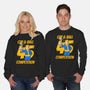 Demon Core-Unisex-Crew Neck-Sweatshirt-meca artwork