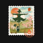 Howl's Moving Mail Stamp-Mens-Long Sleeved-Tee-dandingeroz