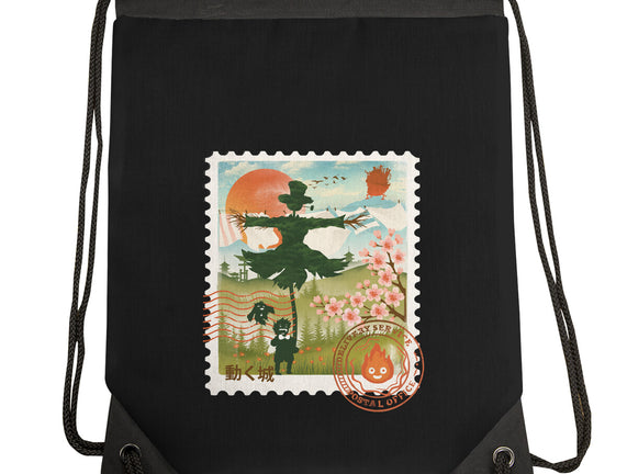 Howl's Moving Mail Stamp