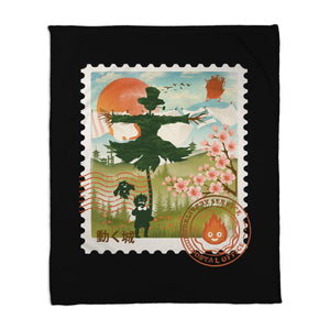 Howl's Moving Mail Stamp