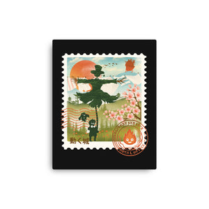 Howl's Moving Mail Stamp
