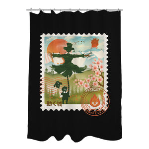 Howl's Moving Mail Stamp
