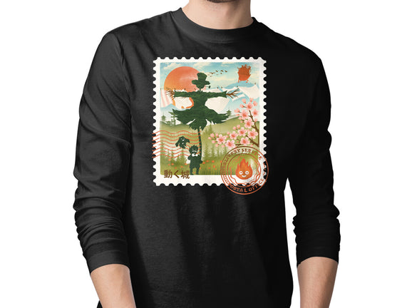Howl's Moving Mail Stamp