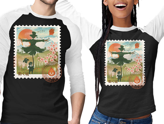Howl's Moving Mail Stamp