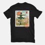 Howl's Moving Mail Stamp-Mens-Heavyweight-Tee-dandingeroz