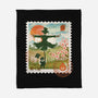 Howl's Moving Mail Stamp-None-Fleece-Blanket-dandingeroz