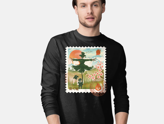 Howl's Moving Mail Stamp