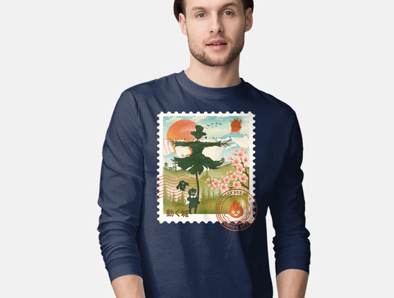Howl's Moving Mail Stamp