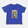 Super Plumber Bros Woodblock-Baby-Basic-Tee-DrMonekers