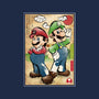 Super Plumber Bros Woodblock-Baby-Basic-Tee-DrMonekers