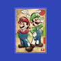 Super Plumber Bros Woodblock-Baby-Basic-Tee-DrMonekers