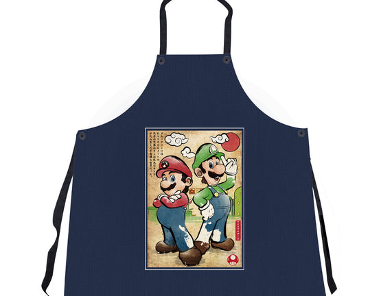 Super Plumber Bros Woodblock