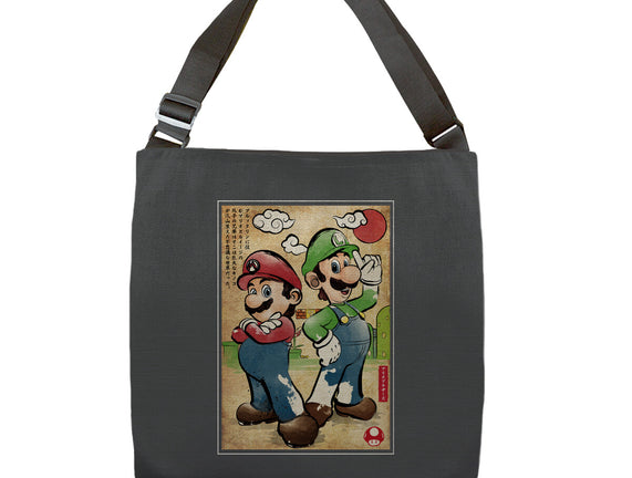 Super Plumber Bros Woodblock
