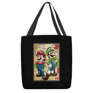 Super Plumber Bros Woodblock