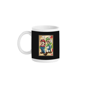 Super Plumber Bros Woodblock