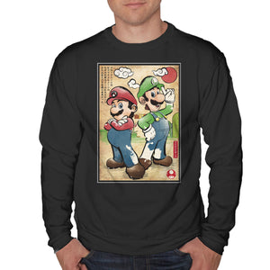 Super Plumber Bros Woodblock
