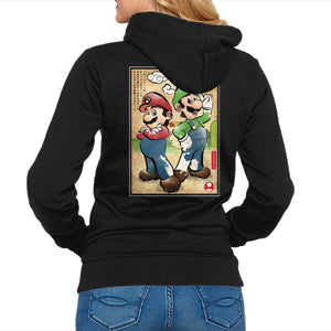 Super Plumber Bros Woodblock