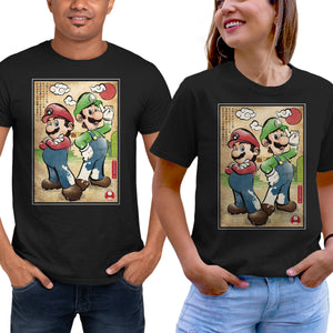Super Plumber Bros Woodblock