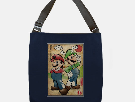 Super Plumber Bros Woodblock