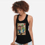 Super Plumber Bros Woodblock-Womens-Racerback-Tank-DrMonekers