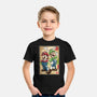 Super Plumber Bros Woodblock-Youth-Basic-Tee-DrMonekers