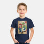 Super Plumber Bros Woodblock-Youth-Basic-Tee-DrMonekers