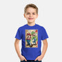 Super Plumber Bros Woodblock-Youth-Basic-Tee-DrMonekers
