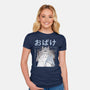 Spirits Night Out-Womens-Fitted-Tee-GODZILLARGE