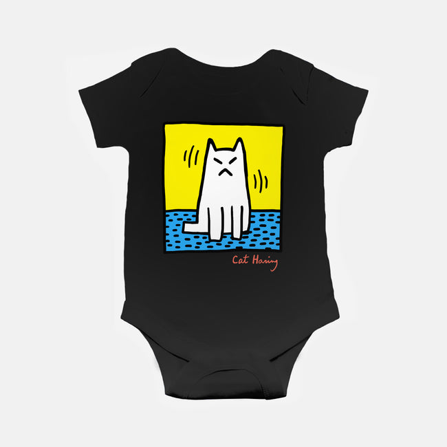 Cat Haring-Baby-Basic-Onesie-vp021
