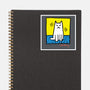 Cat Haring-None-Glossy-Sticker-vp021