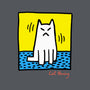 Cat Haring-None-Glossy-Sticker-vp021