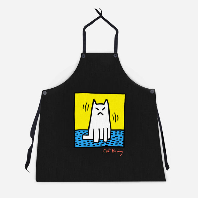 Cat Haring-Unisex-Kitchen-Apron-vp021