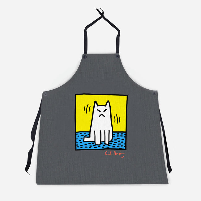 Cat Haring-Unisex-Kitchen-Apron-vp021