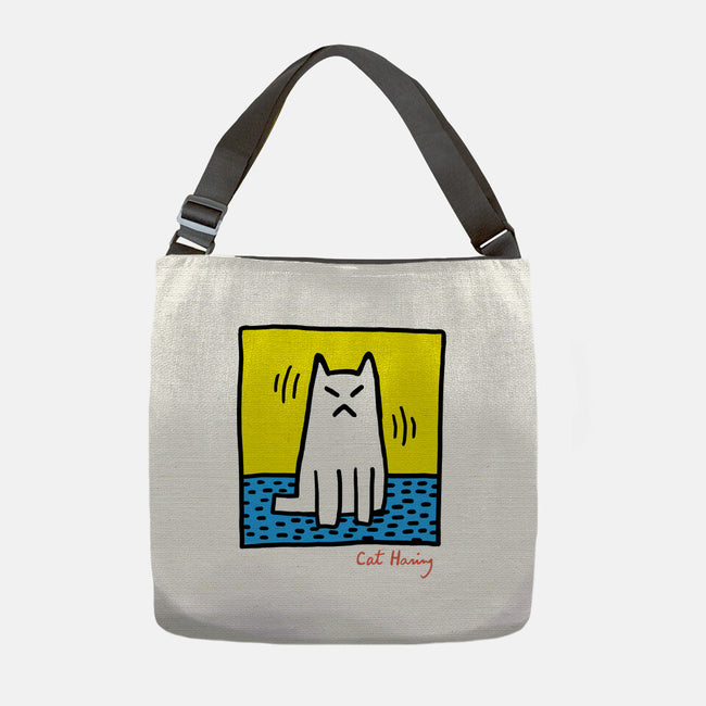 Cat Haring-None-Adjustable Tote-Bag-vp021
