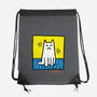 Cat Haring-None-Drawstring-Bag-vp021