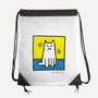 Cat Haring-None-Drawstring-Bag-vp021