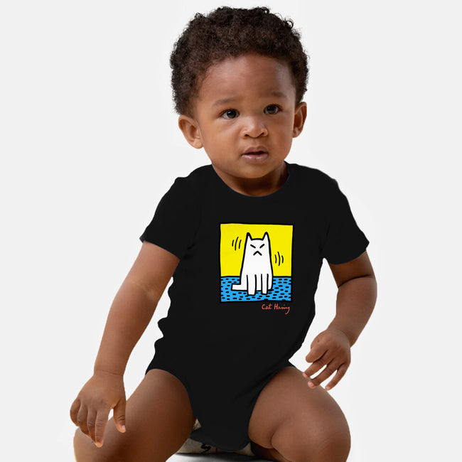 Cat Haring-Baby-Basic-Onesie-vp021