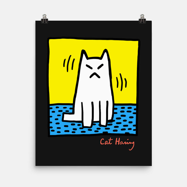Cat Haring-None-Matte-Poster-vp021