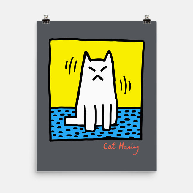 Cat Haring-None-Matte-Poster-vp021