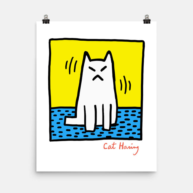 Cat Haring-None-Matte-Poster-vp021