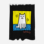 Cat Haring-None-Polyester-Shower Curtain-vp021