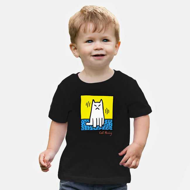 Cat Haring-Baby-Basic-Tee-vp021