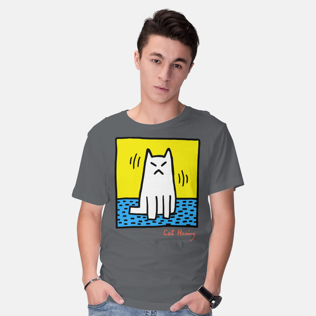 Cat Haring-Mens-Basic-Tee-vp021