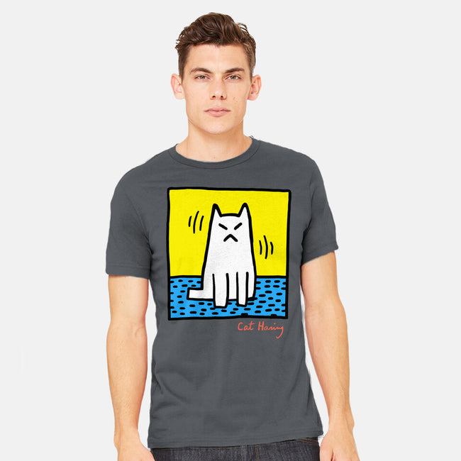 Cat Haring-Mens-Heavyweight-Tee-vp021