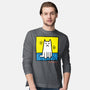 Cat Haring-Mens-Long Sleeved-Tee-vp021