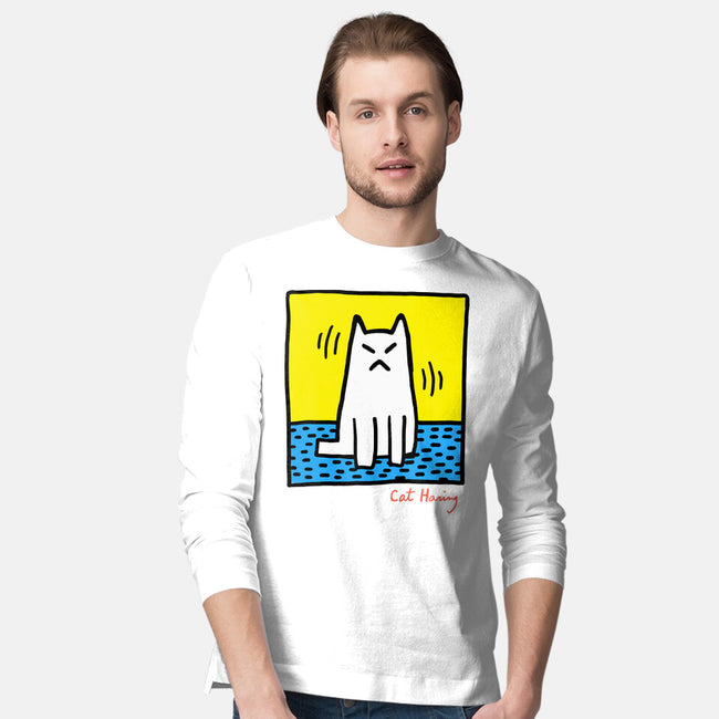 Cat Haring-Mens-Long Sleeved-Tee-vp021