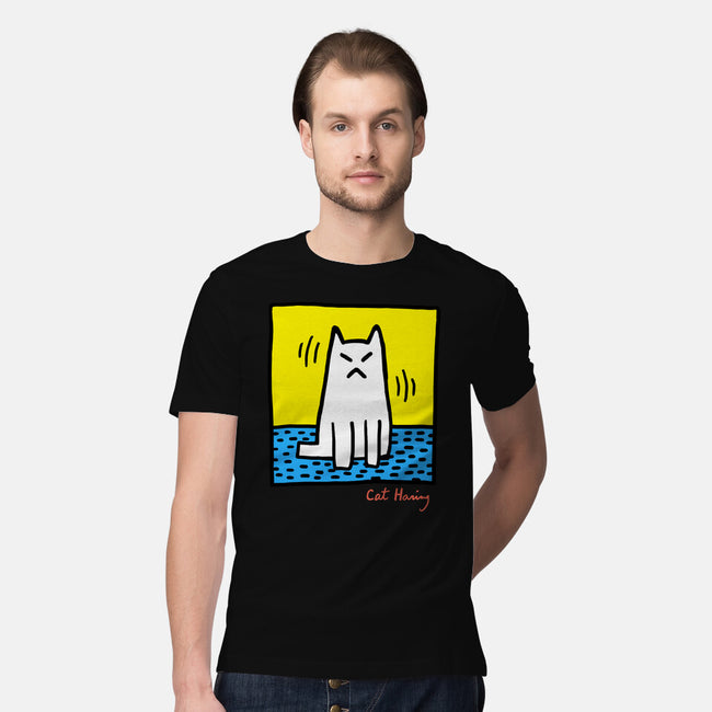 Cat Haring-Mens-Premium-Tee-vp021