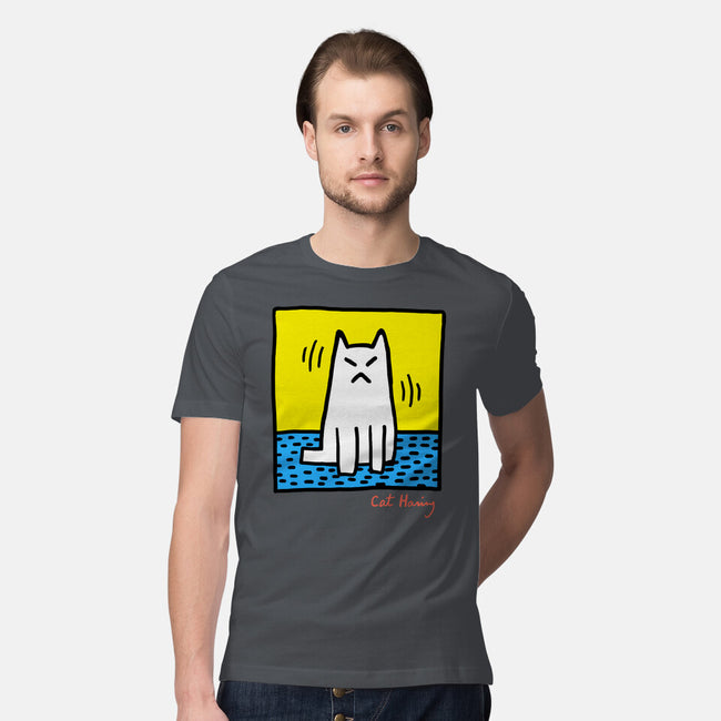 Cat Haring-Mens-Premium-Tee-vp021